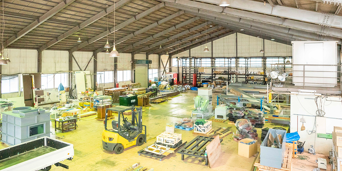 機械部門の全事業を展開する福島工場